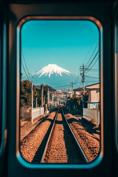 Zugblick auf den Fuji