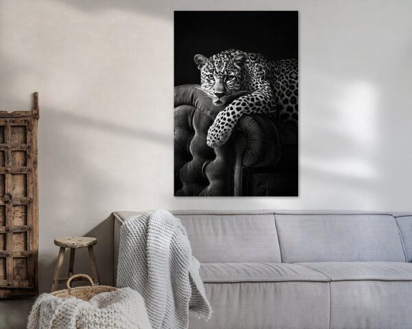 Eleganter Leopard