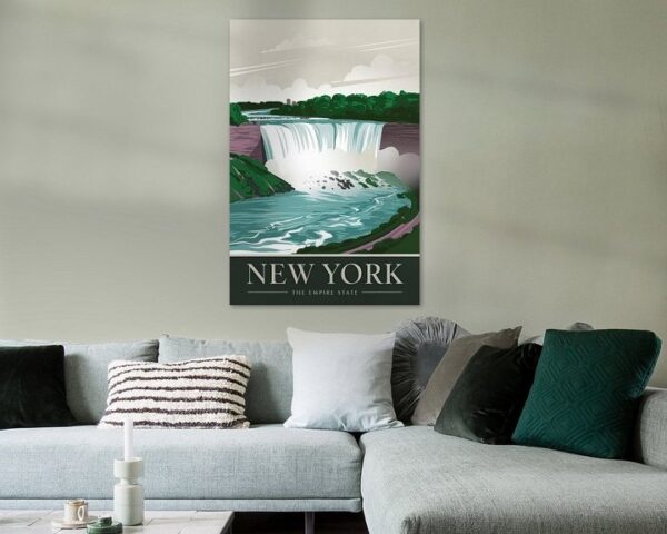 New York Vintage Travel Poster