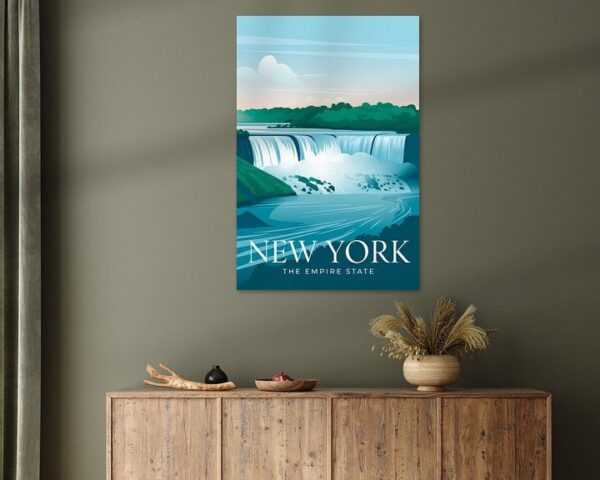 New York Vintage Travel Poster